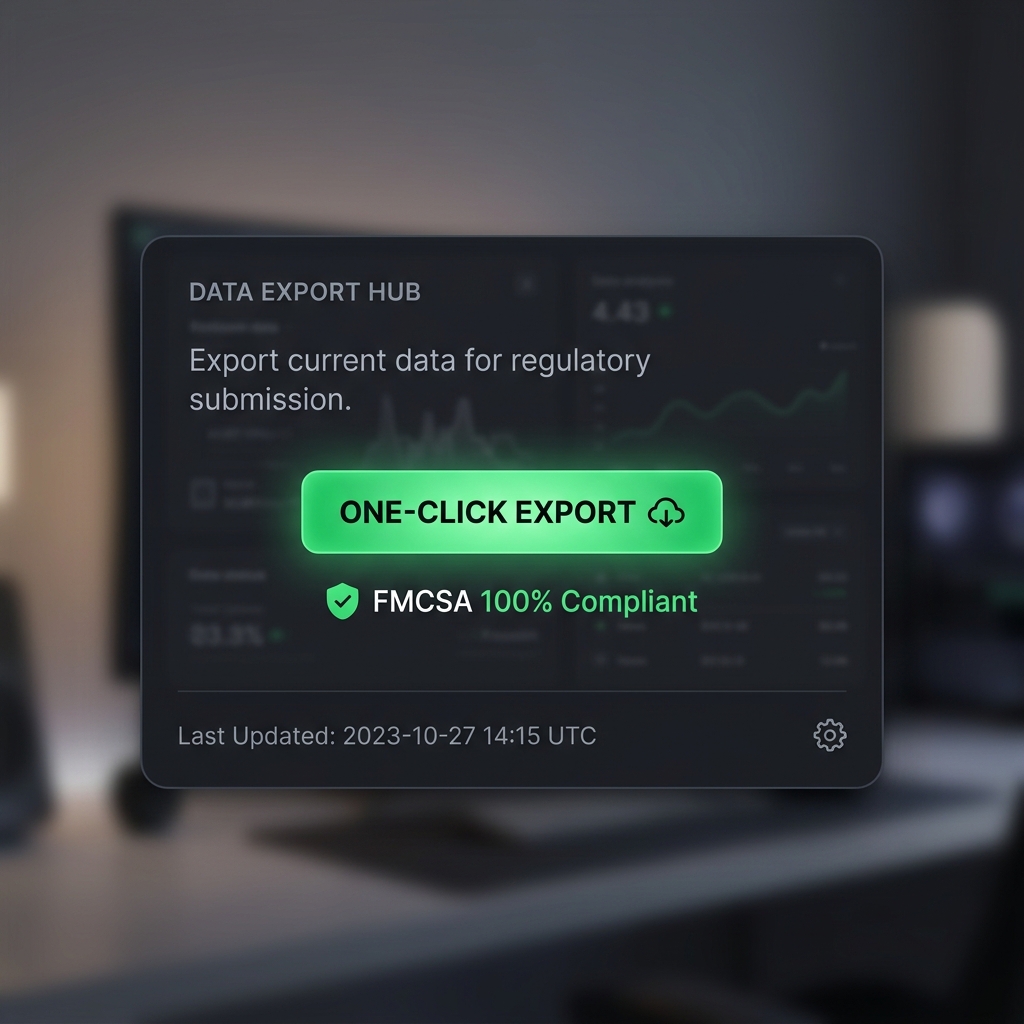 One-Click File Generation UI Snapshot